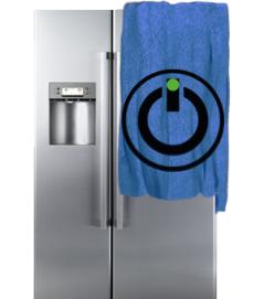 Вздулась стенка холодильника - утечка фреона – холодильник Brandt